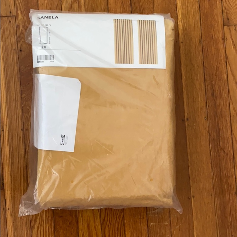 IKEA Sanela velvet curtains